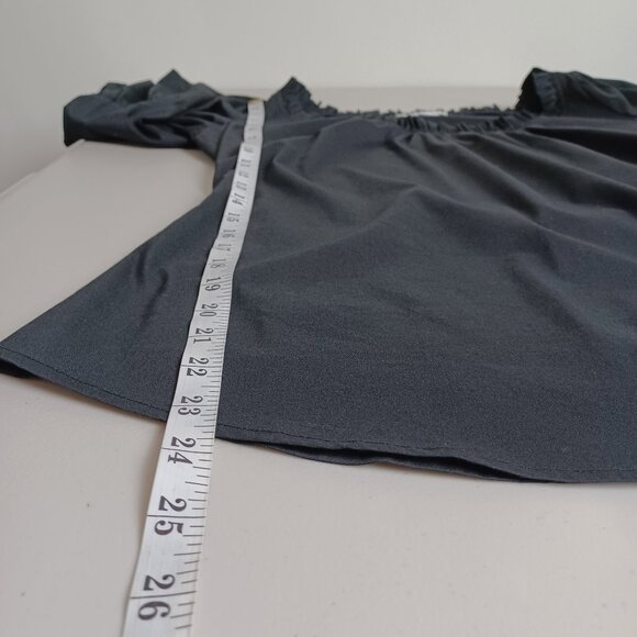 Gracie Ruffle Neck Bell Sleeve Blouse - Picture 15 of 16